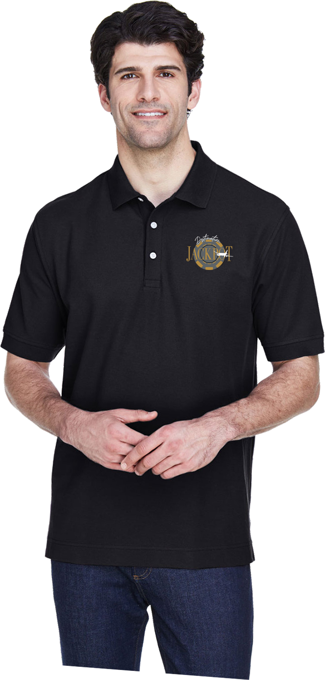 Men’s Premium Polo Embroidered Left Chest