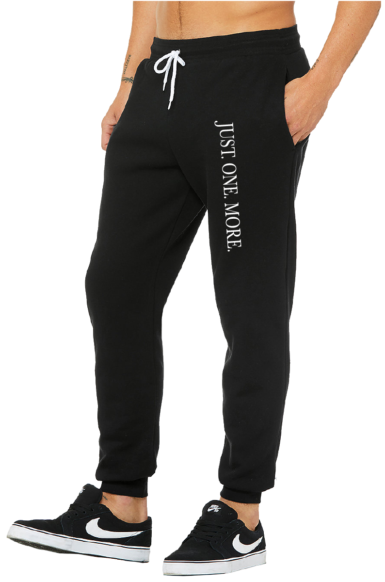 Unisex Joggers- Just One More on Leg