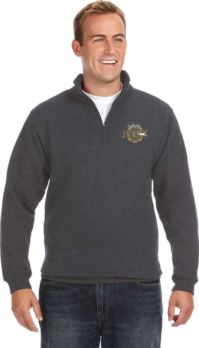 Unisex Heavyweight Quarter Zip Embroidered Left Chest